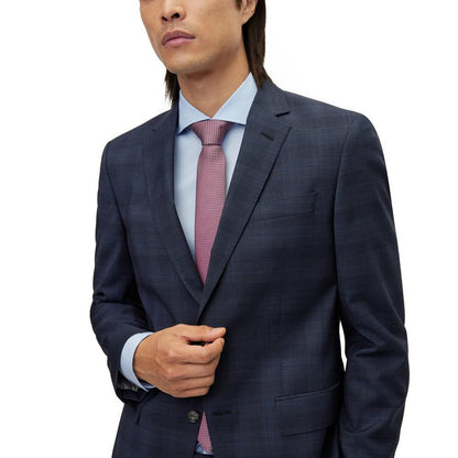 Men's All-Over Micro Pattern Silk-Jacquard Tie