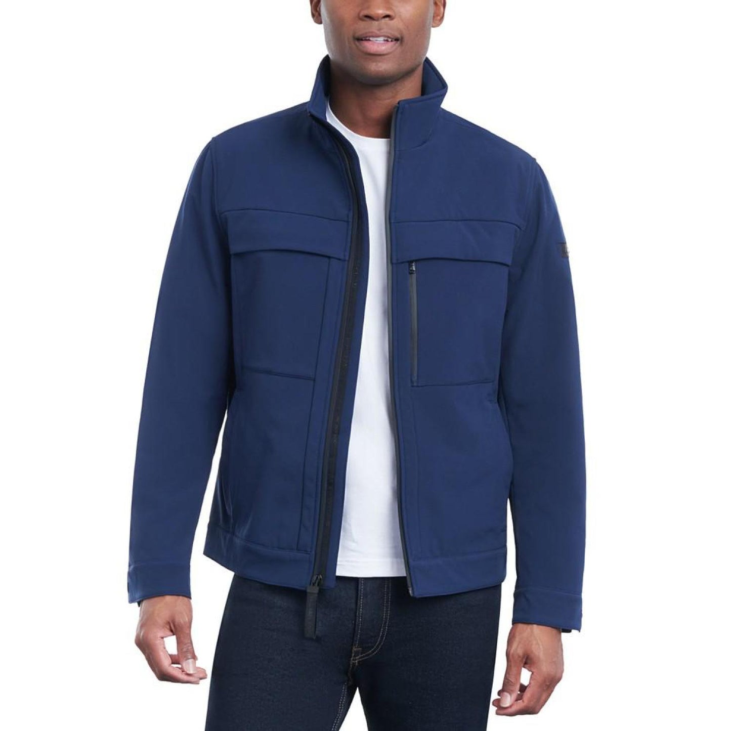 Men's Dressy Full-Zip Soft Shell Jacket