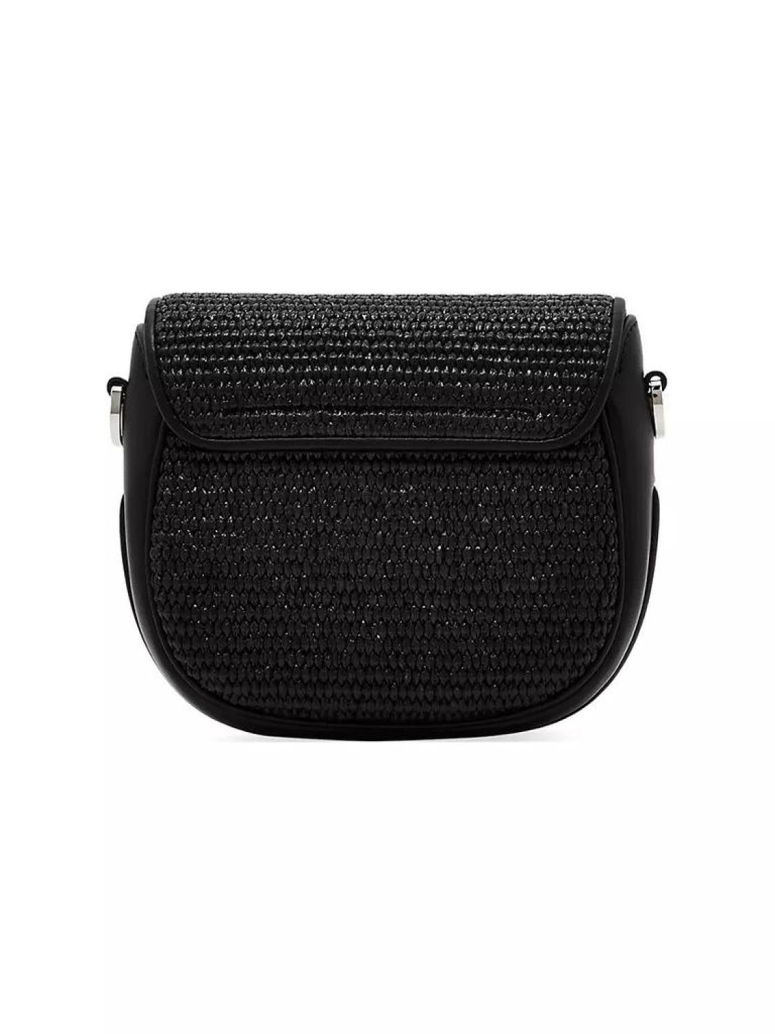 The Woven J Marc Small Saddle Bag