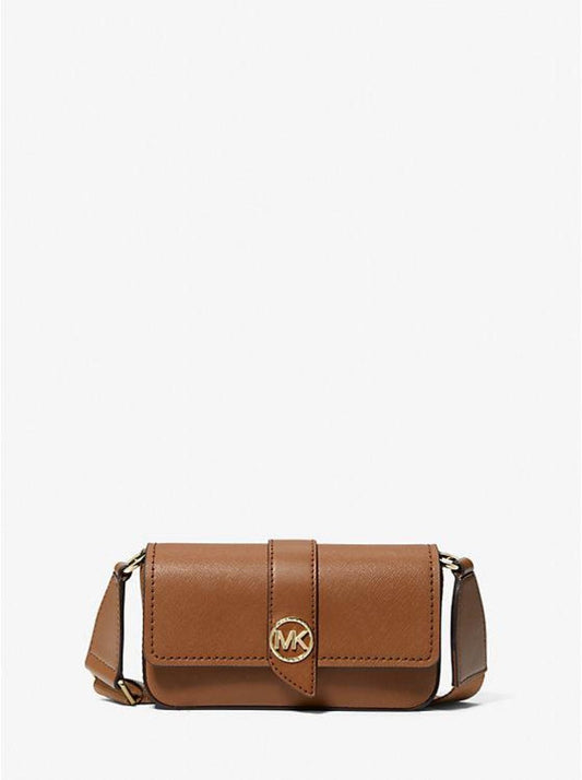 Greenwich Extra-Small Saffiano Leather Sling Crossbody Bag