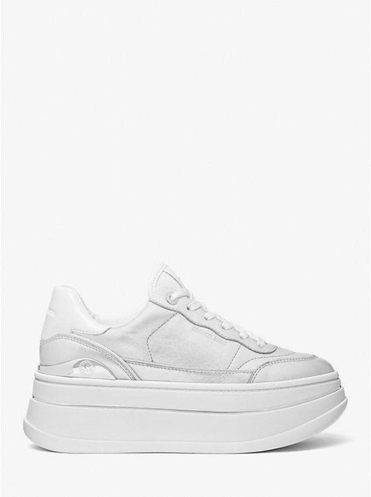 Hayes Metallic Leather Platform Sneaker