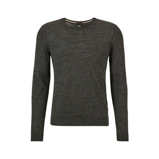 Slim-fit sweater in virgin wool