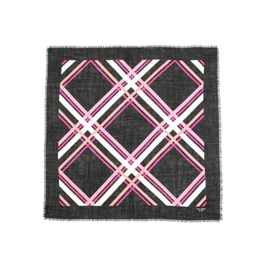 Women's Acrobat Plaid Wool Square