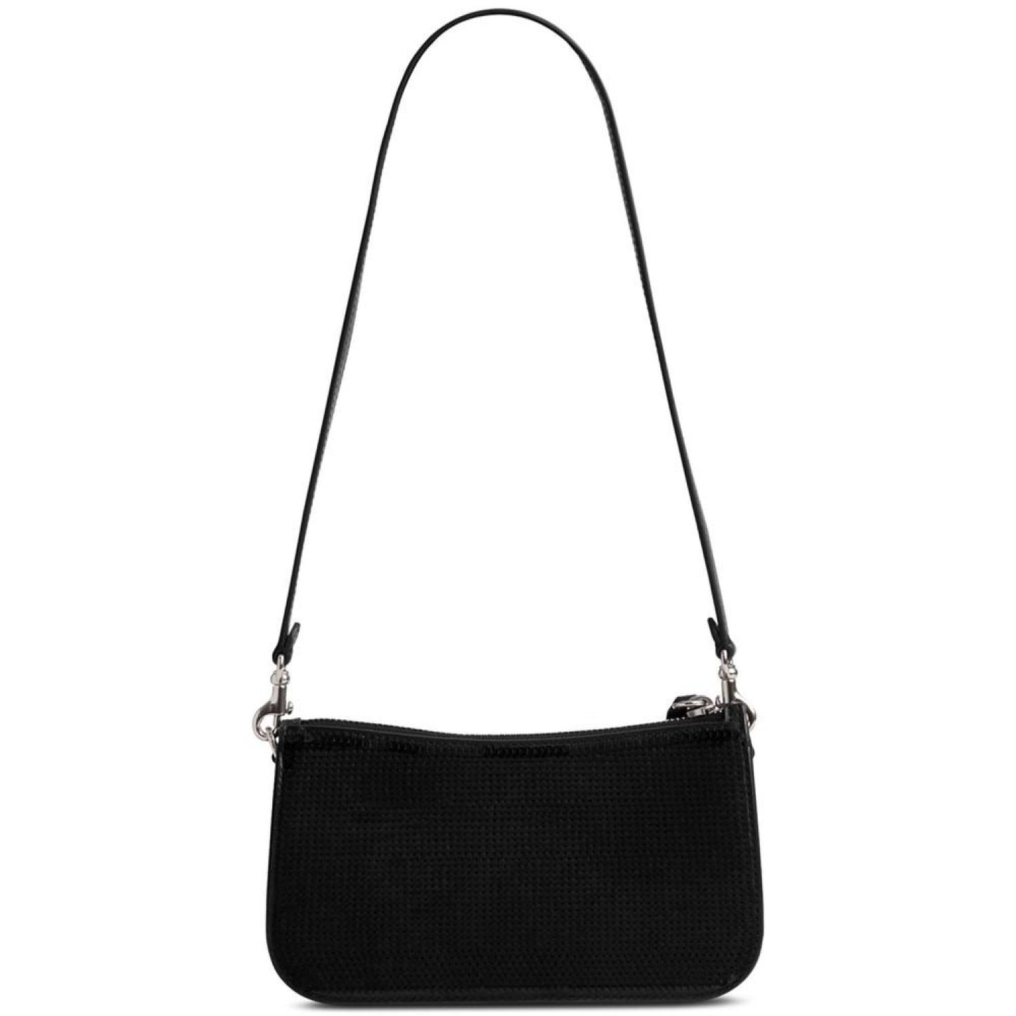 Penn Small Leather Sequined Shoulder Bag