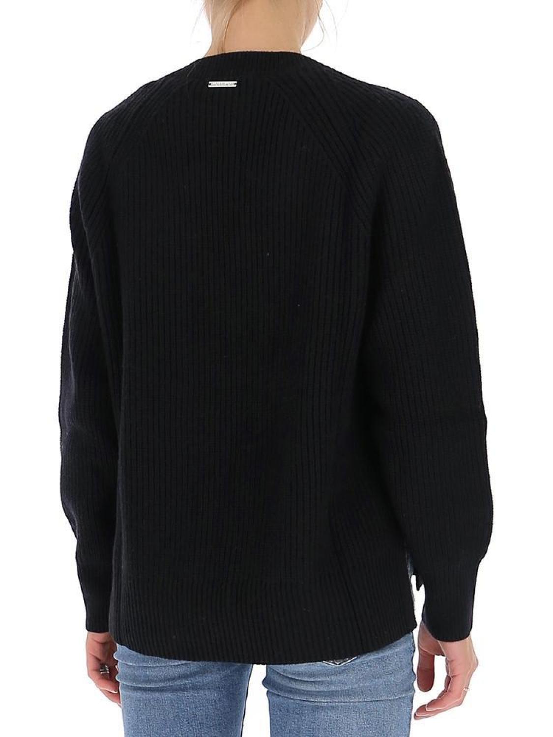 Michael Michael Kors V-Neck Ribbed Sweater