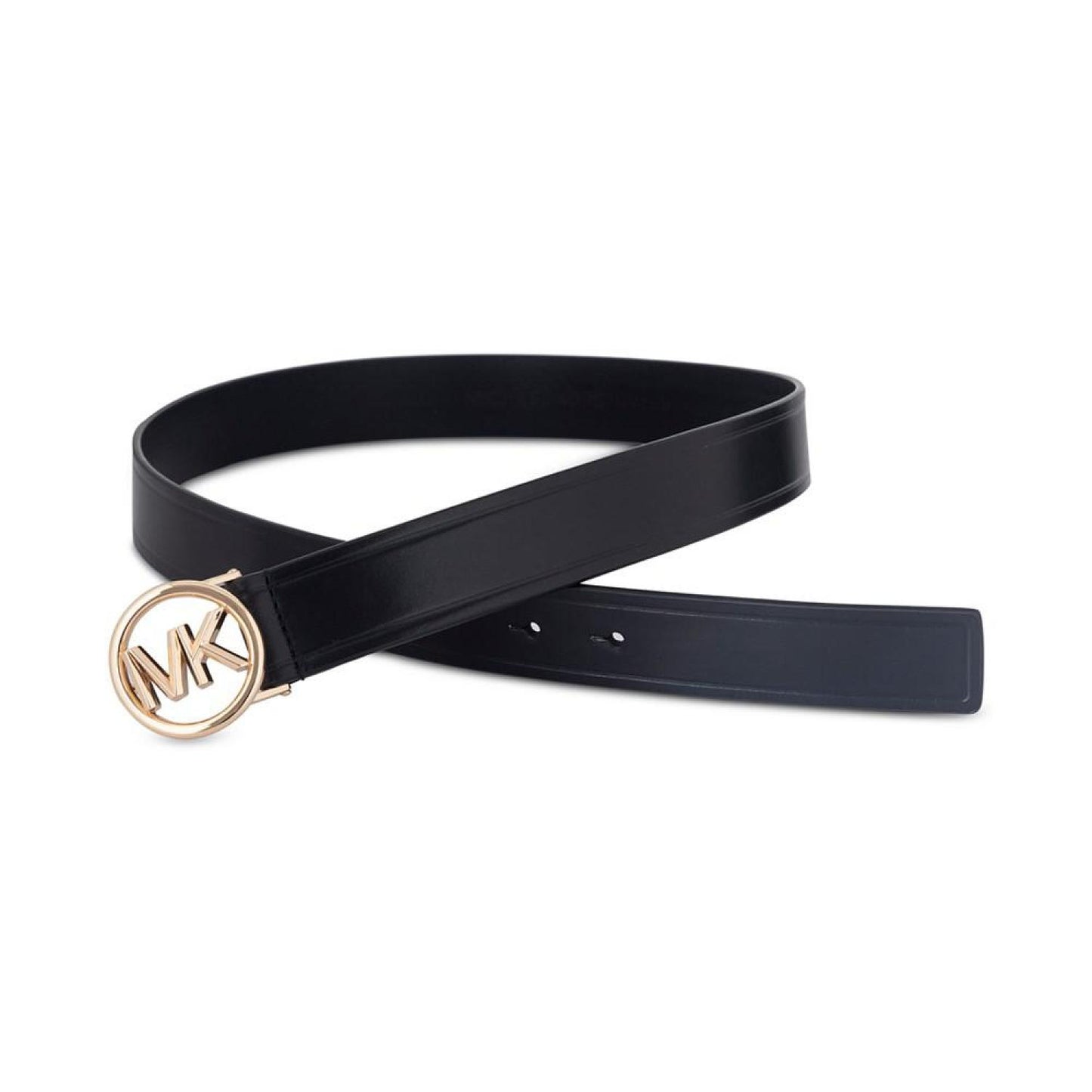 Women's Logo-Buckle Leather Belt