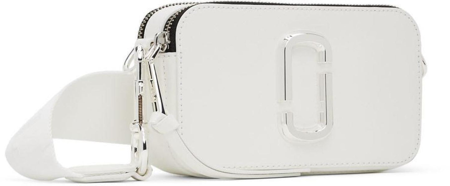 White 'The Snapshot DTM' Shoulder Bag