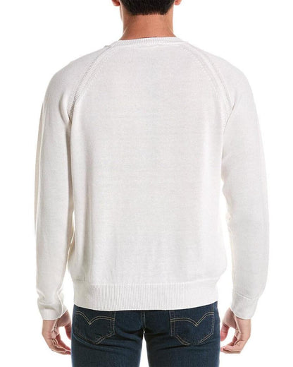 HUGO Hugo Boss Linen-Blend Crewneck Sweater