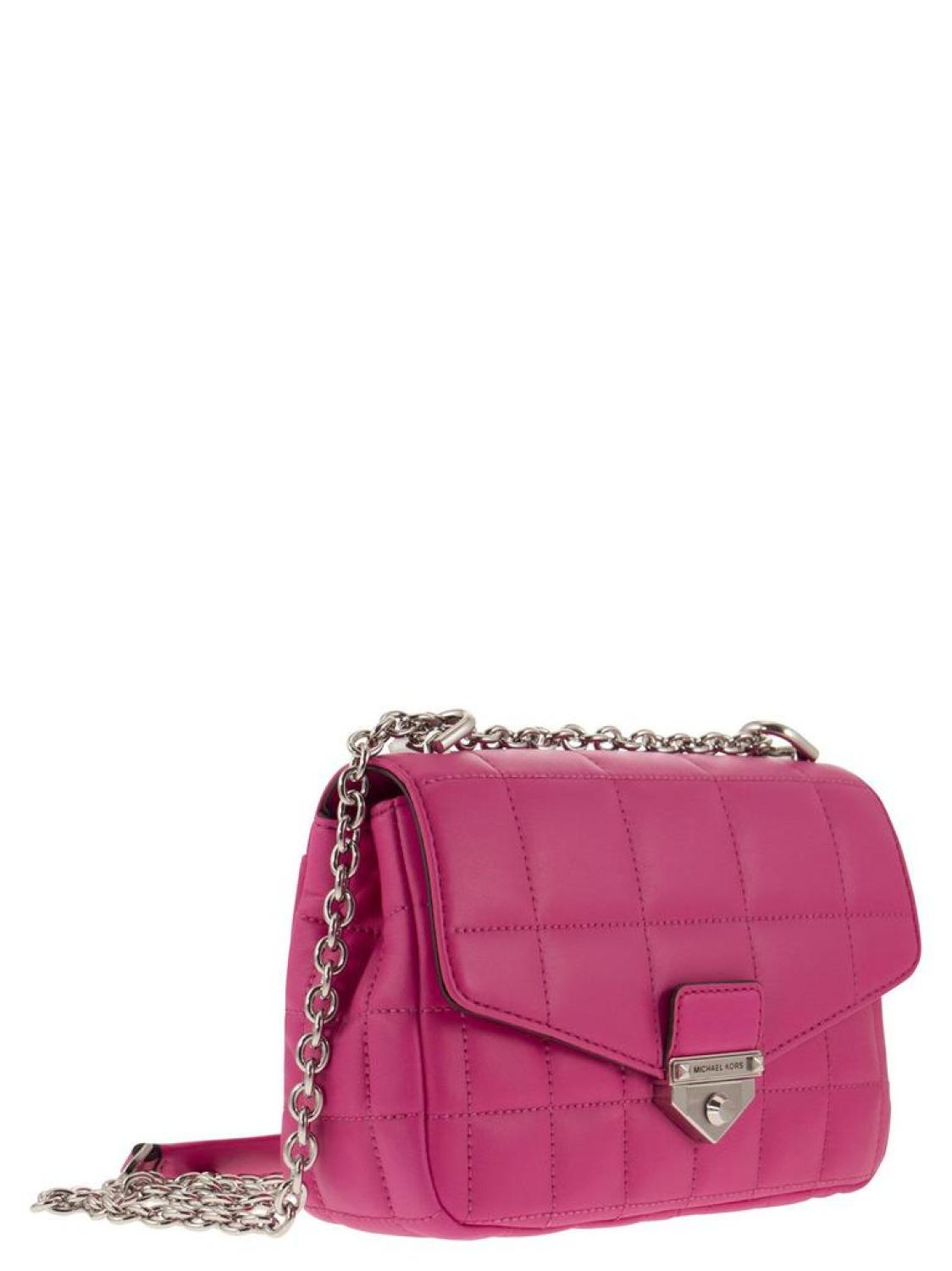 Michael Kors Collection Soho Chain-Linked Quilted Shoulder Bag