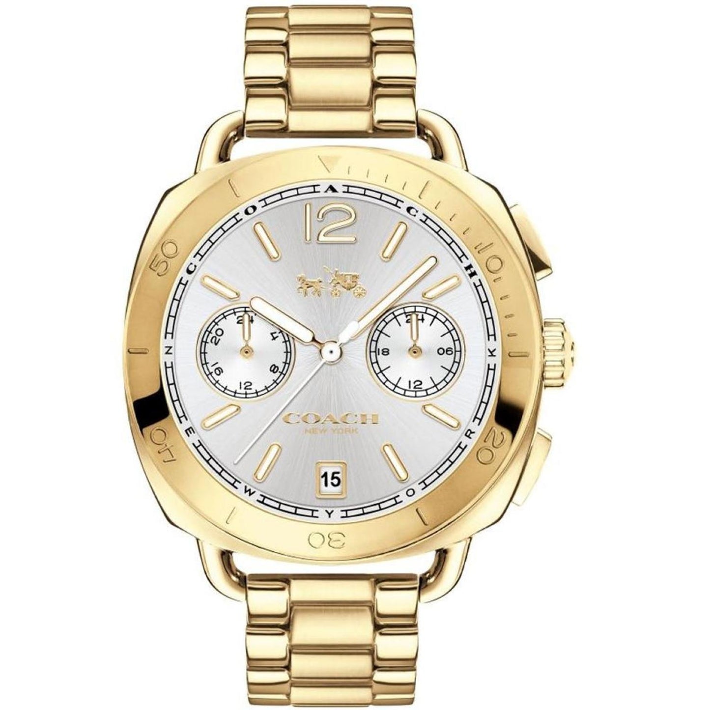 Coach Women's Tatum Silver Dial Watch