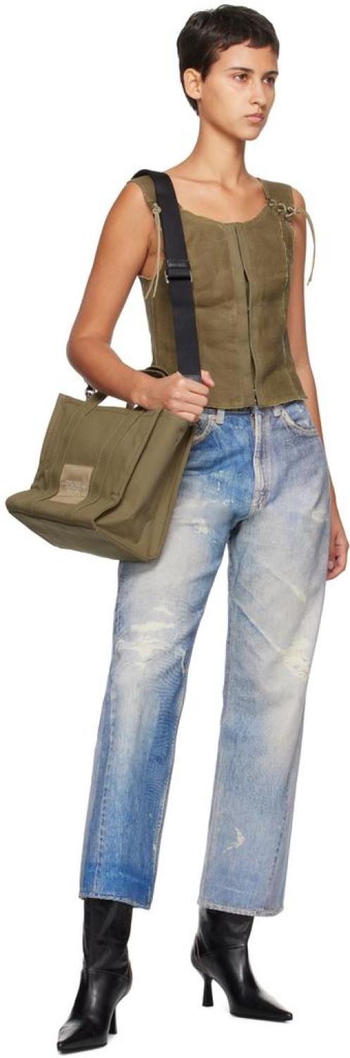 Khaki 'The Medium Tote Bag' Tote