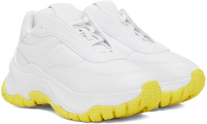 White 'The Lazy Runner' Sneakers