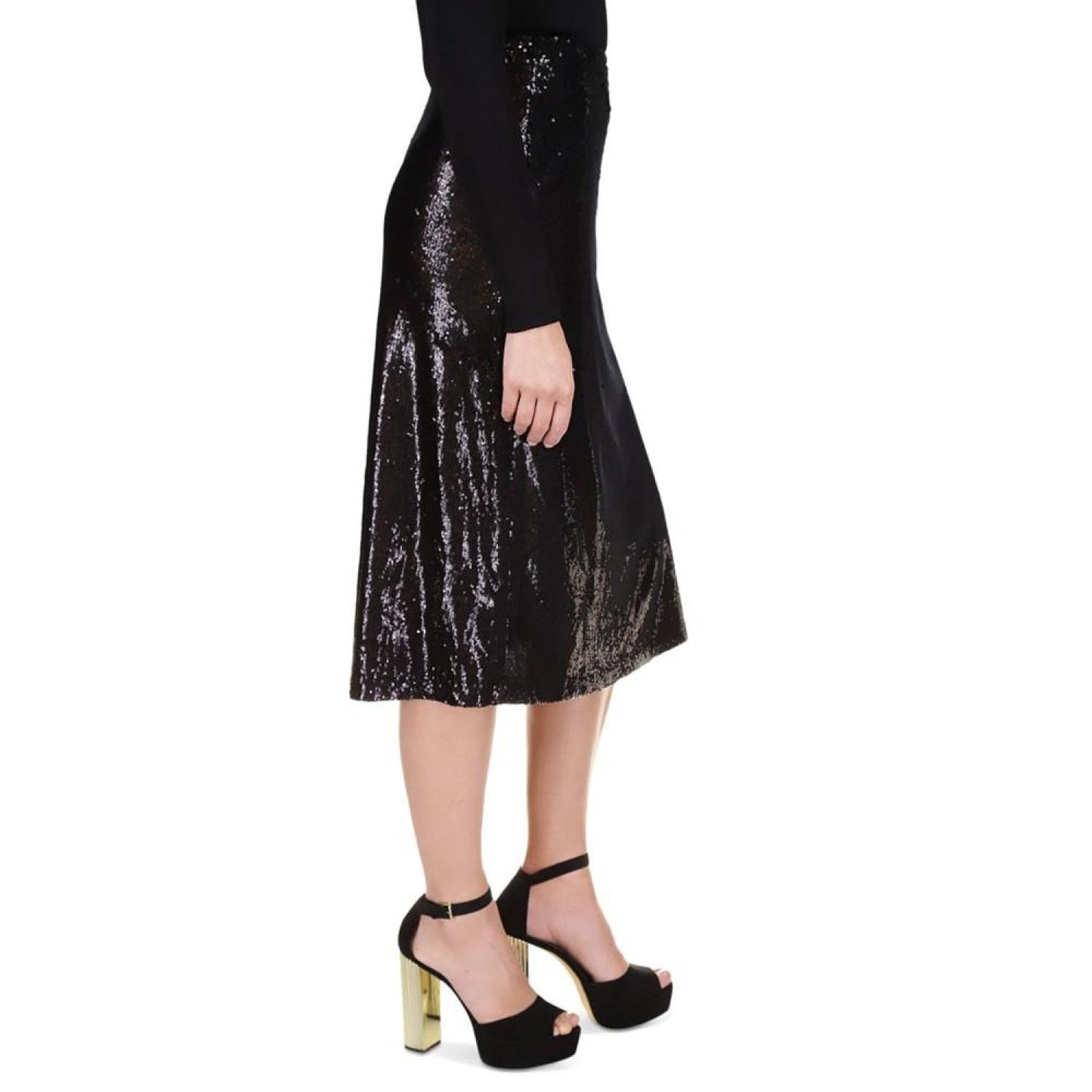 Women's Sequin A-line Skirt