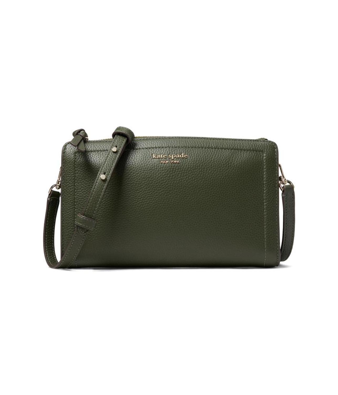 Knott Pebbled Leather Small Crossbody