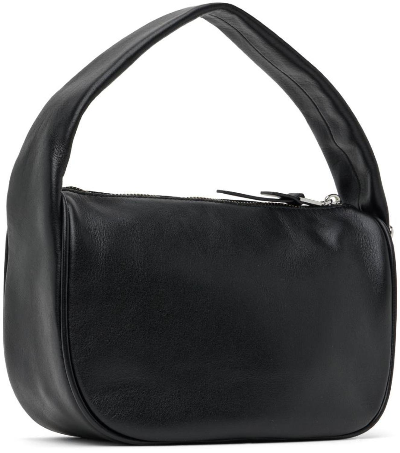 Black Mini Pushlock Bag