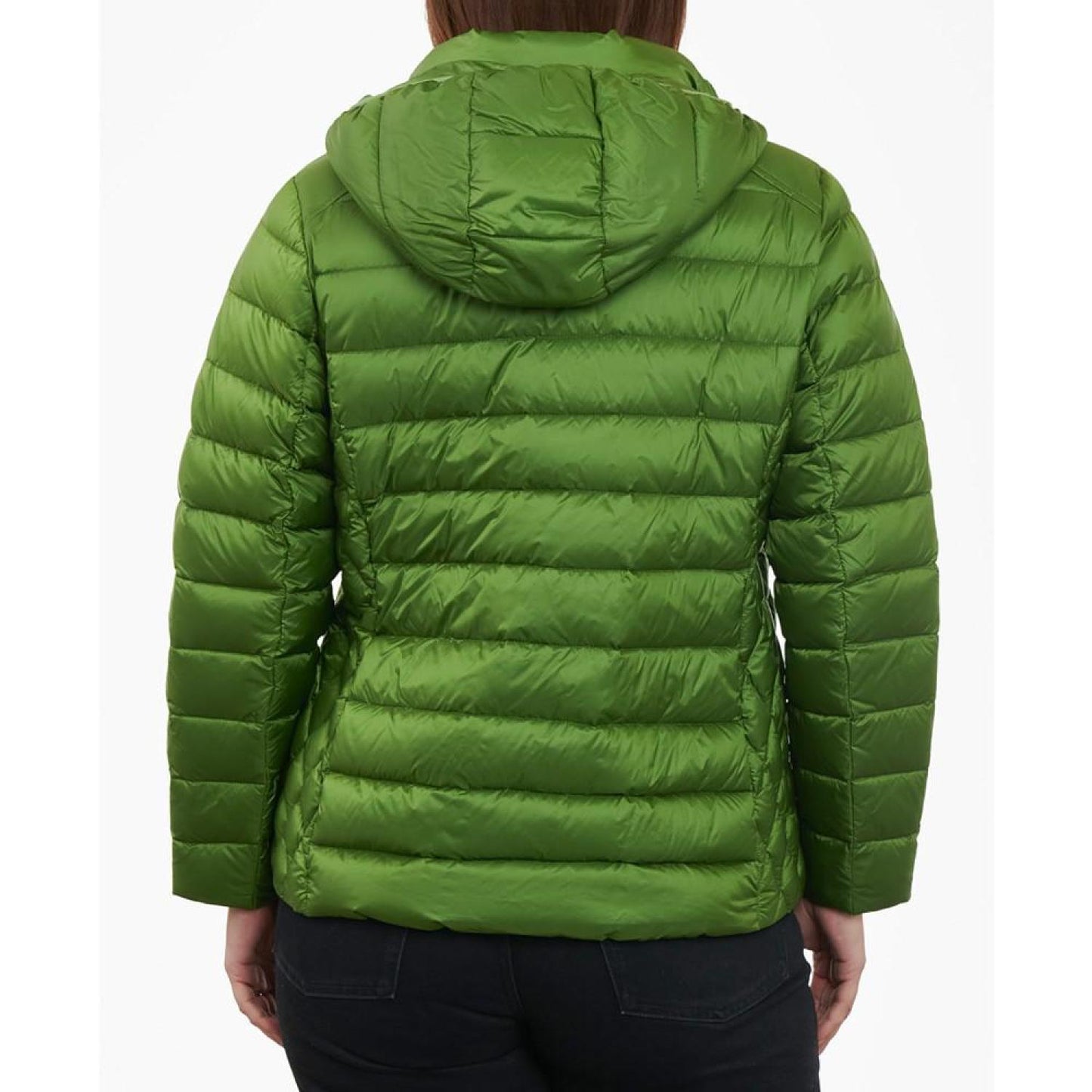 Women's Plus Size Hooded Packable Down Puffer Coat