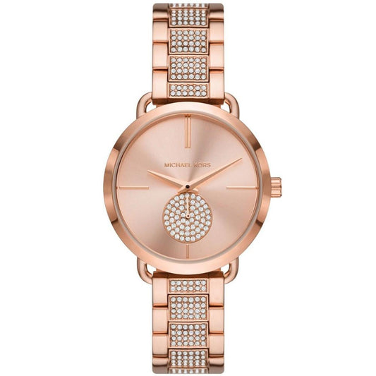 Women's Portia Rose Gold-Tone Stainless Steel Bracelet Watch, 36mm