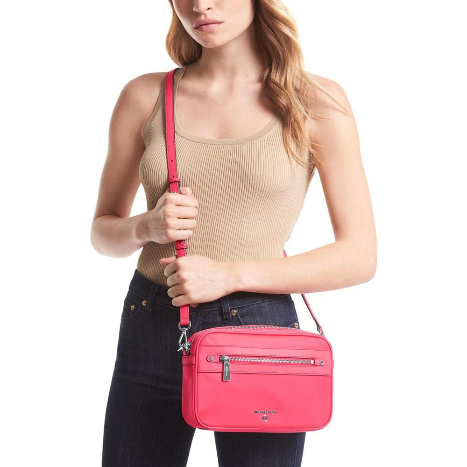 Nylon east west discount crossbody