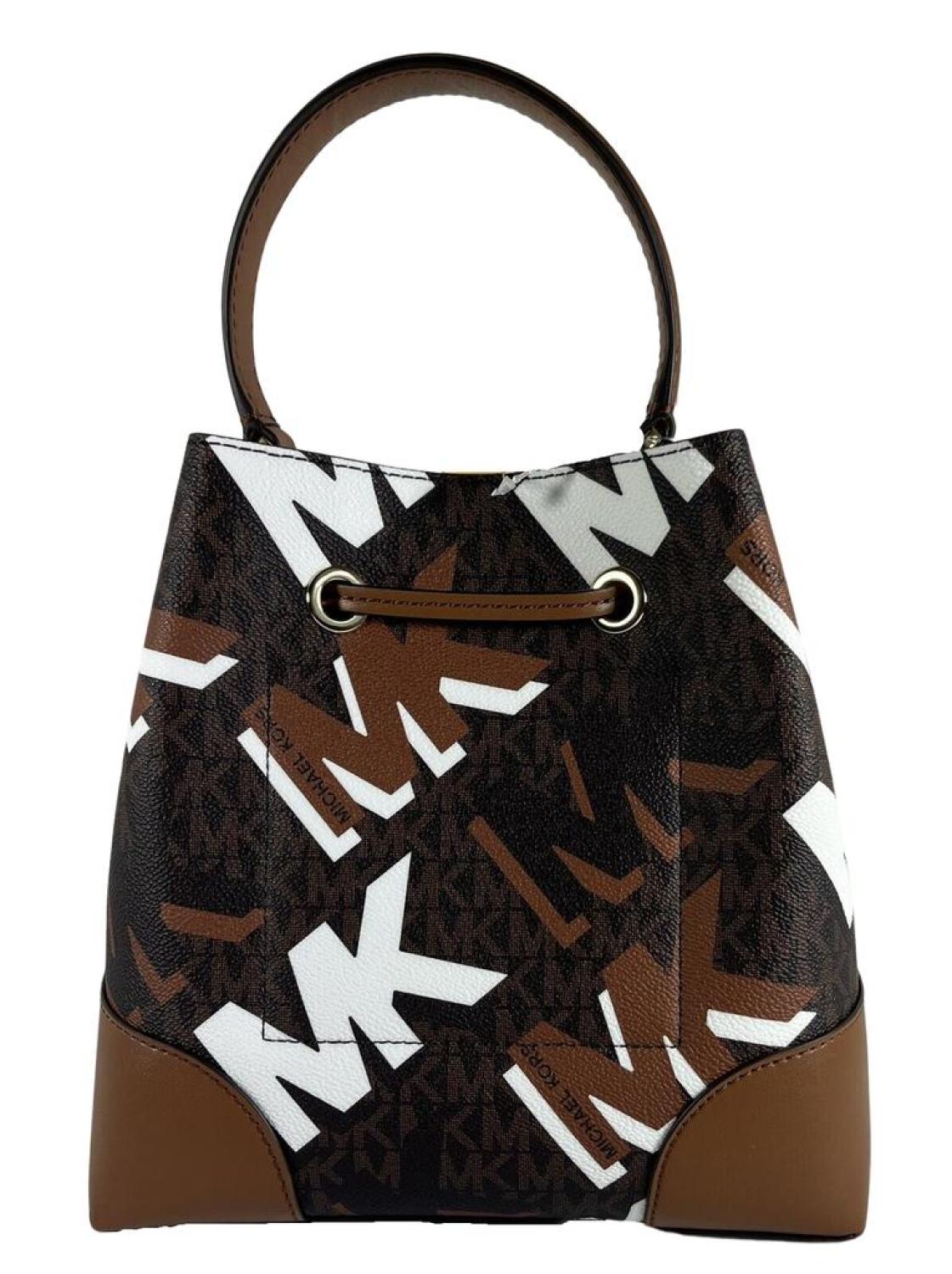 Michael Kors Mercer Drawstring ucket Messenger ag