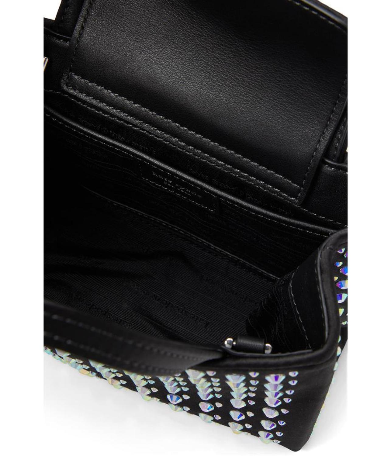 Sam Icon Crystal Embellished Fabric Mini Tote