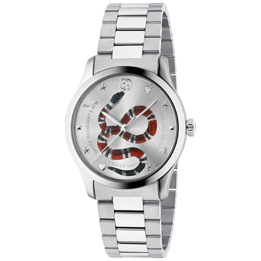 Men's Swiss G-Timeless Stainless Steel Bracelet Watch 38mm