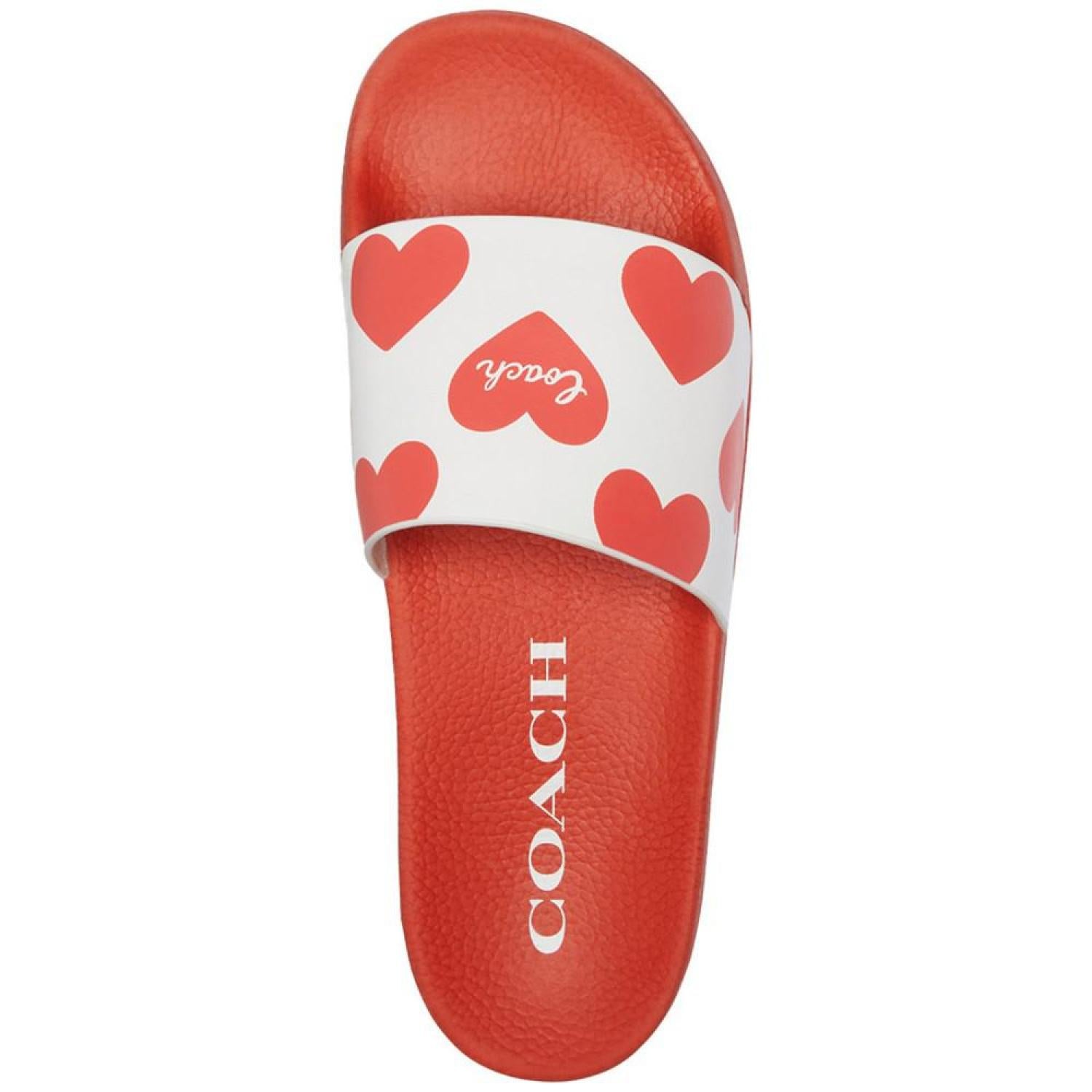 Women s Udele Sport Valentine s Day Pool Slides