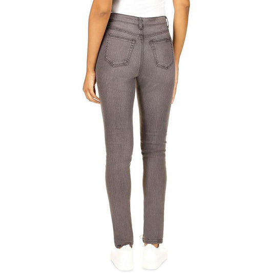 Womens High Rise Stretch Skinny Jeans