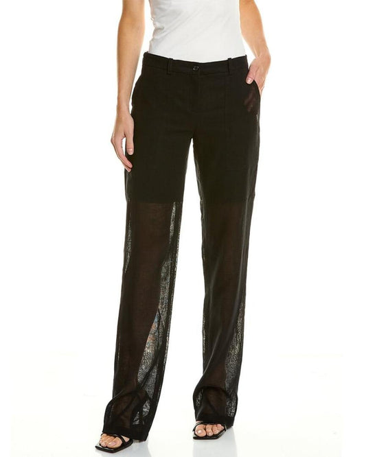 Michael Kors Gauze Linen Utility Pant