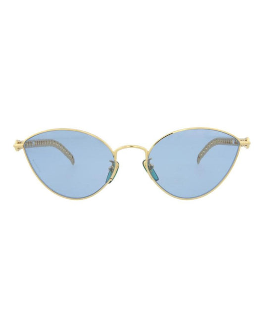 Cat Eye-Metal Frame Sunglasses