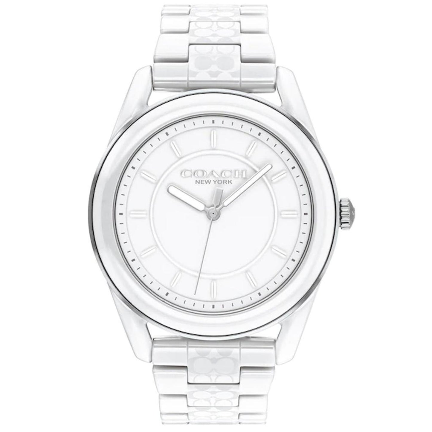 Coach Women's Preston White Dial Watch