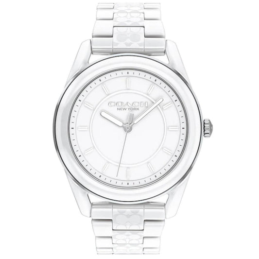 Coach Women's Preston White Dial Watch