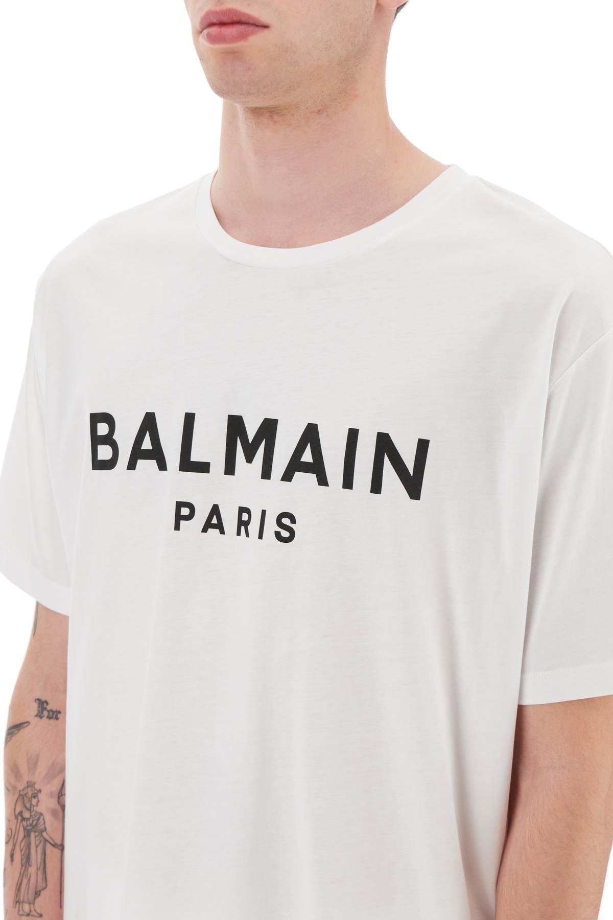 Balmain logo print t-shirt