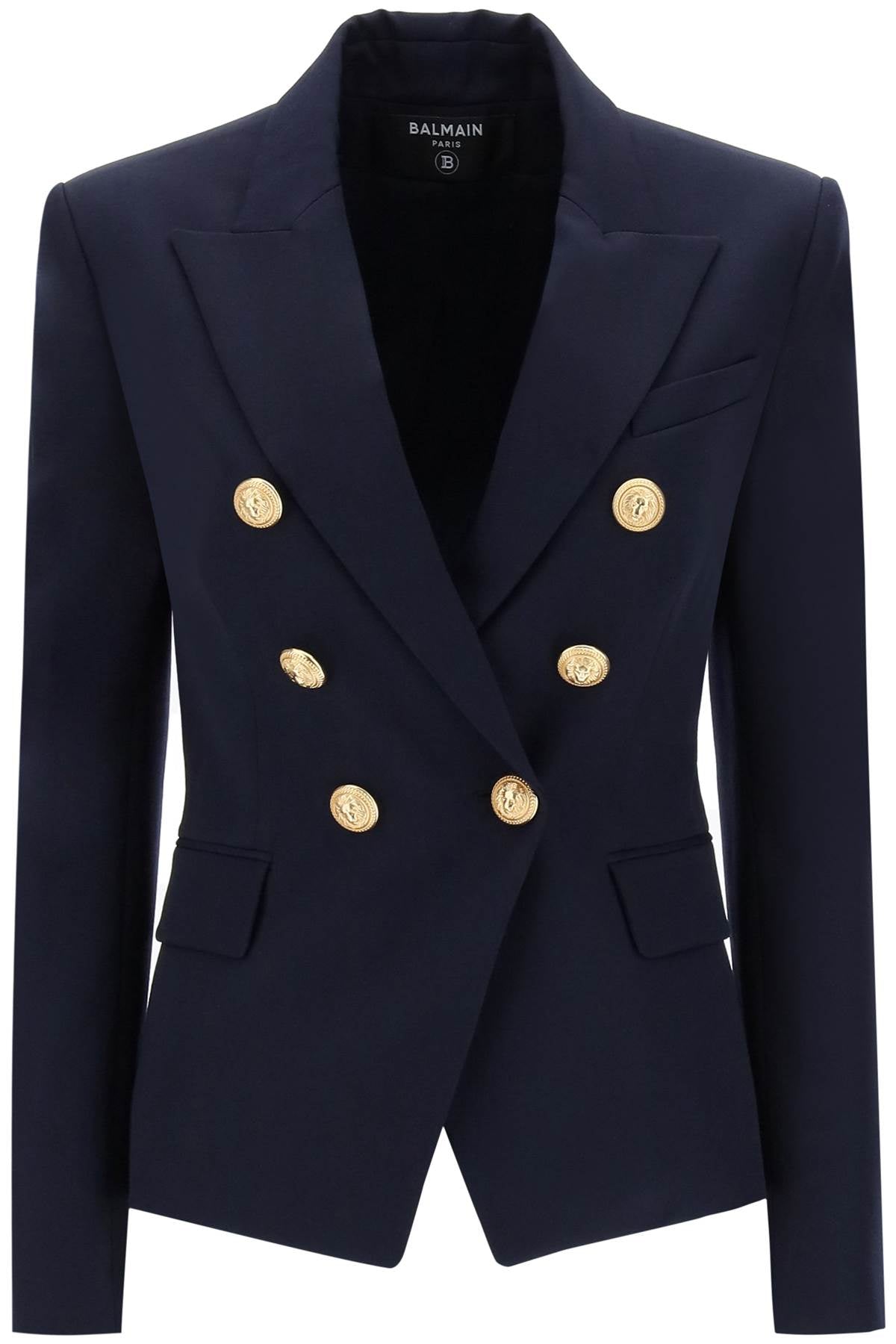 Balmain double-breasted jacket in wool