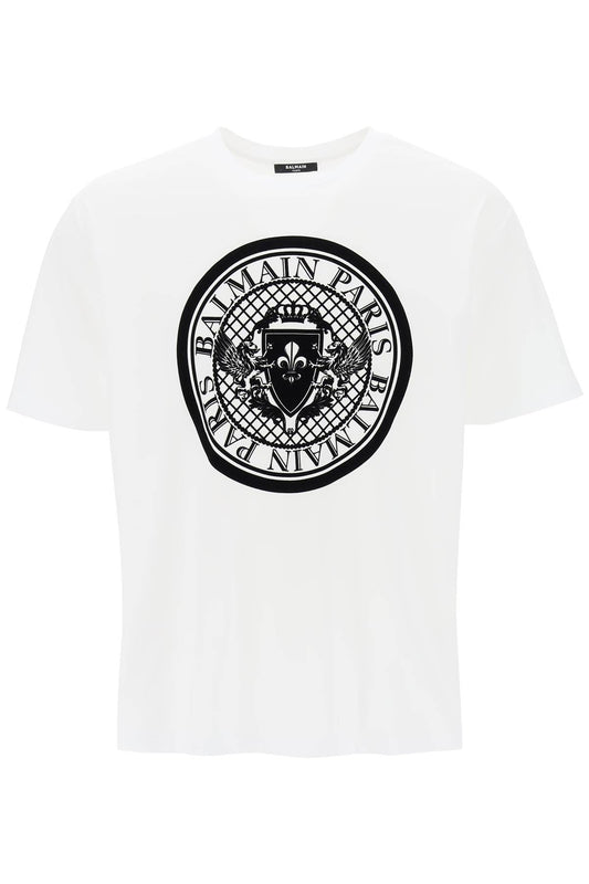 Balmain logo medallion t-shirt