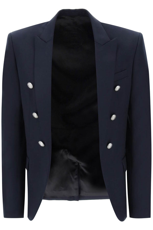 Balmain wool jacket with ornamental buttons