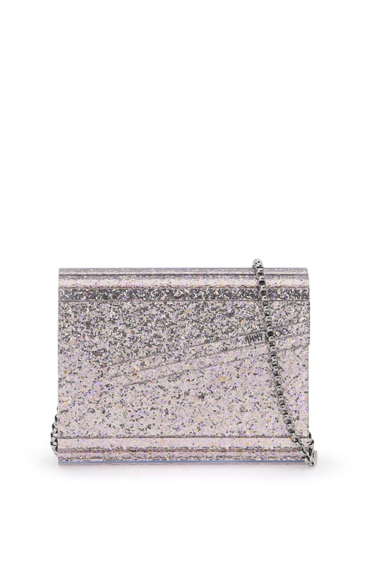 Jimmy choo candy glittered clutch