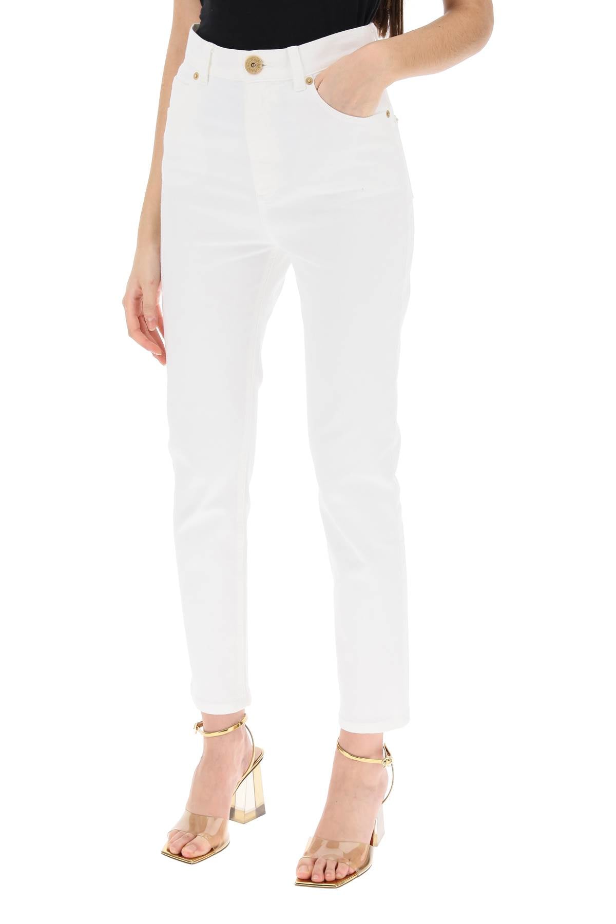 Balmain high-waisted slim jeans