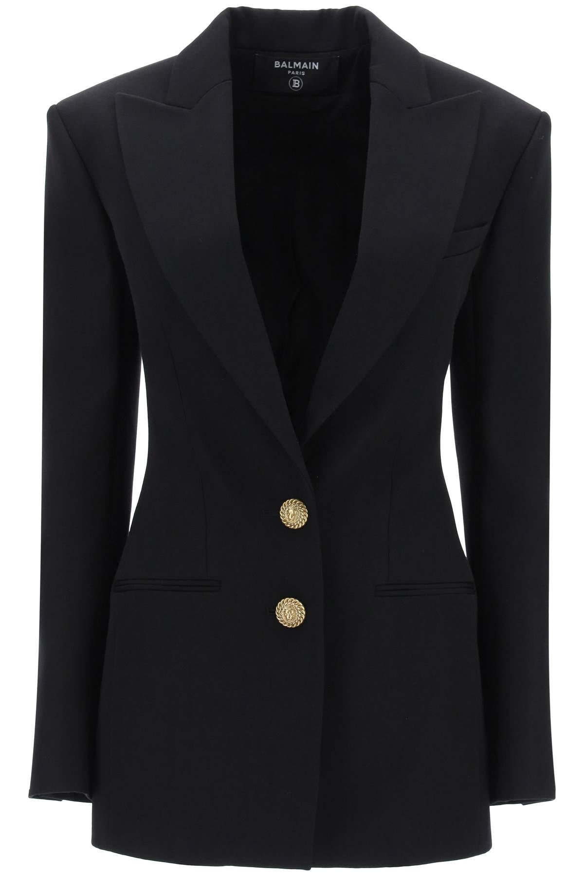 Balmain fitted single-breasted blazer