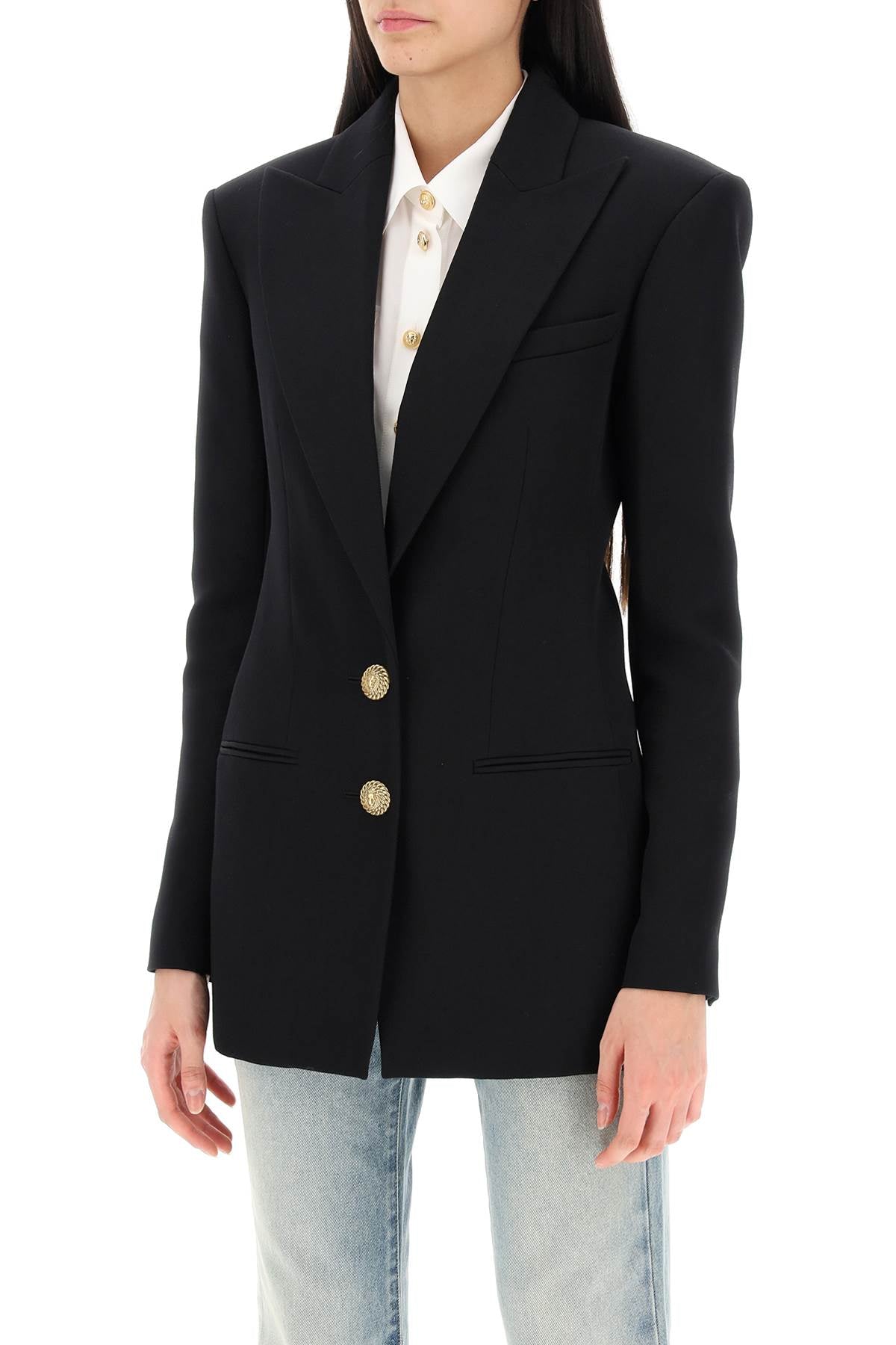 Balmain fitted single-breasted blazer