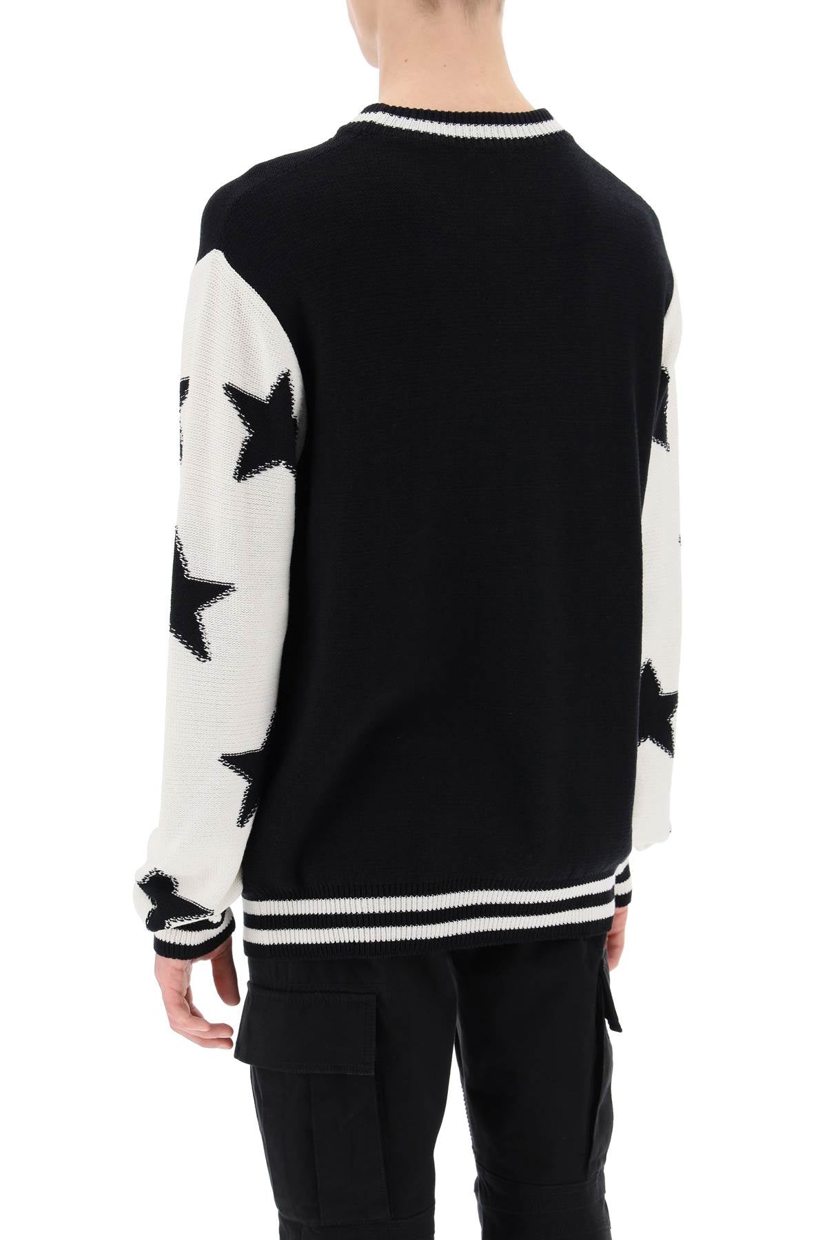 Balmain sweater with star motif