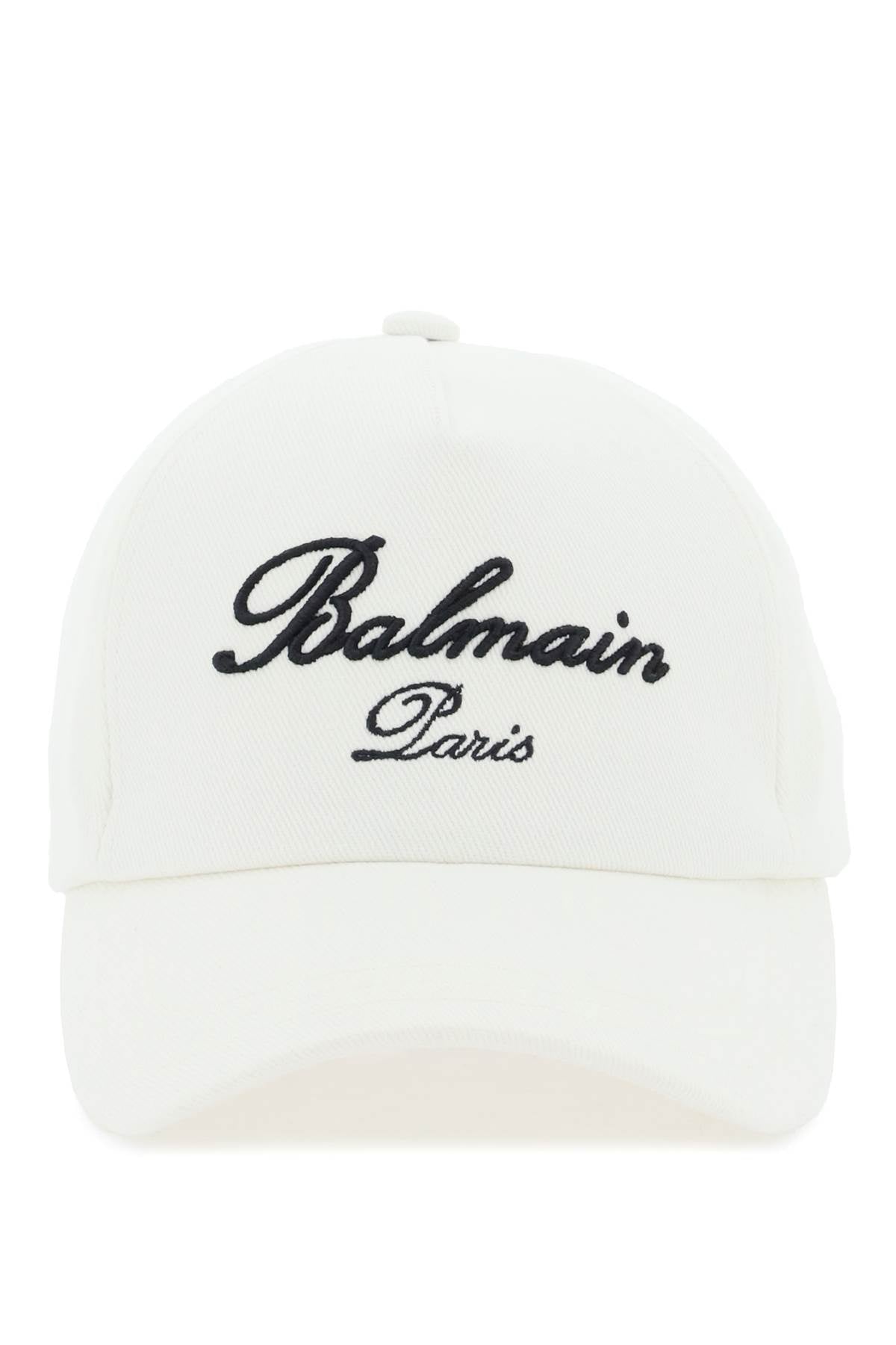 Balmain embroidered logo baseball cap