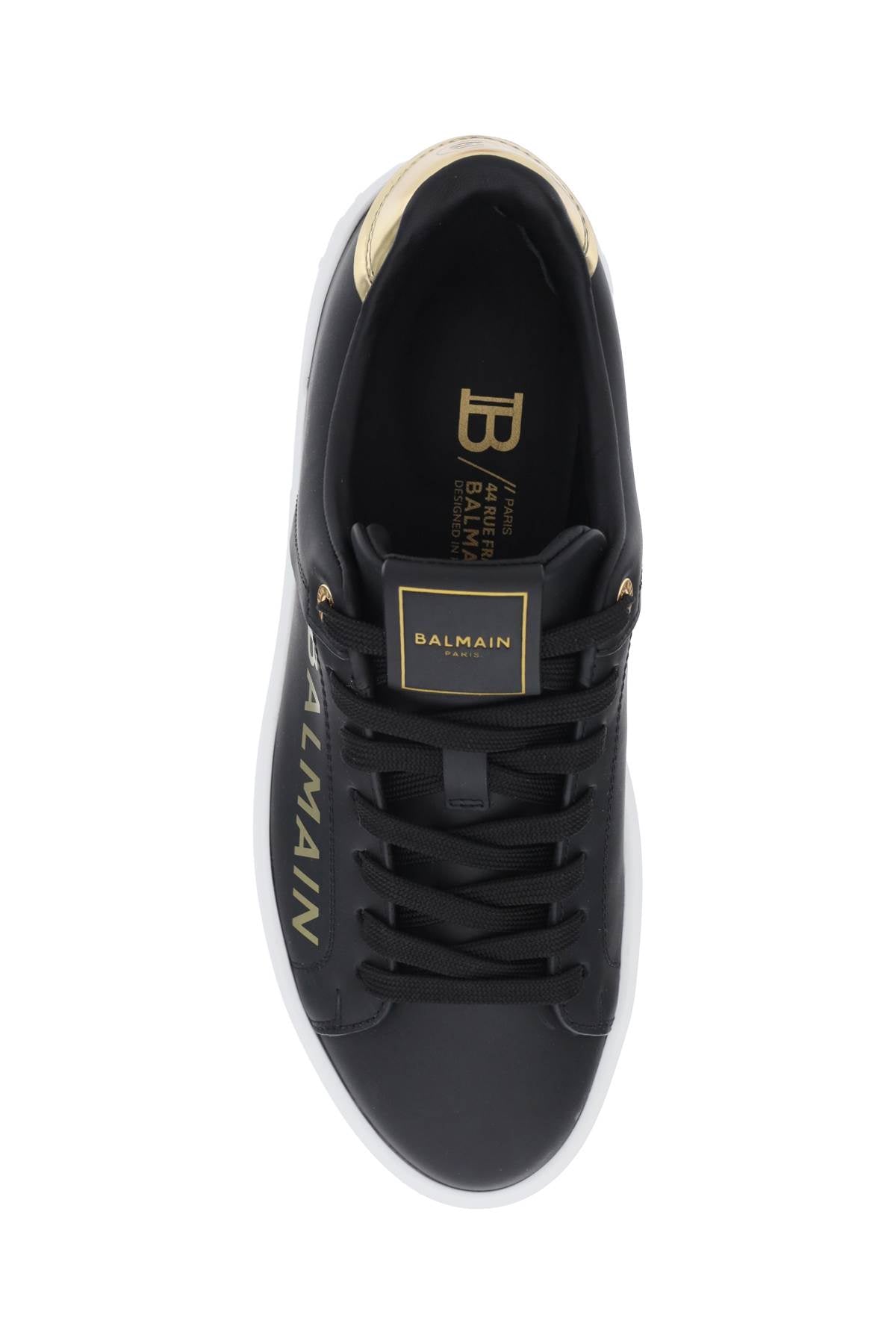 Balmain leather b-court sneakers