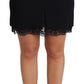 Dolce & Gabbana Elegant High-Waist Lace Mini Skirt