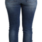 Dolce & Gabbana Embellished High Waist Skinny Denim Jeans
