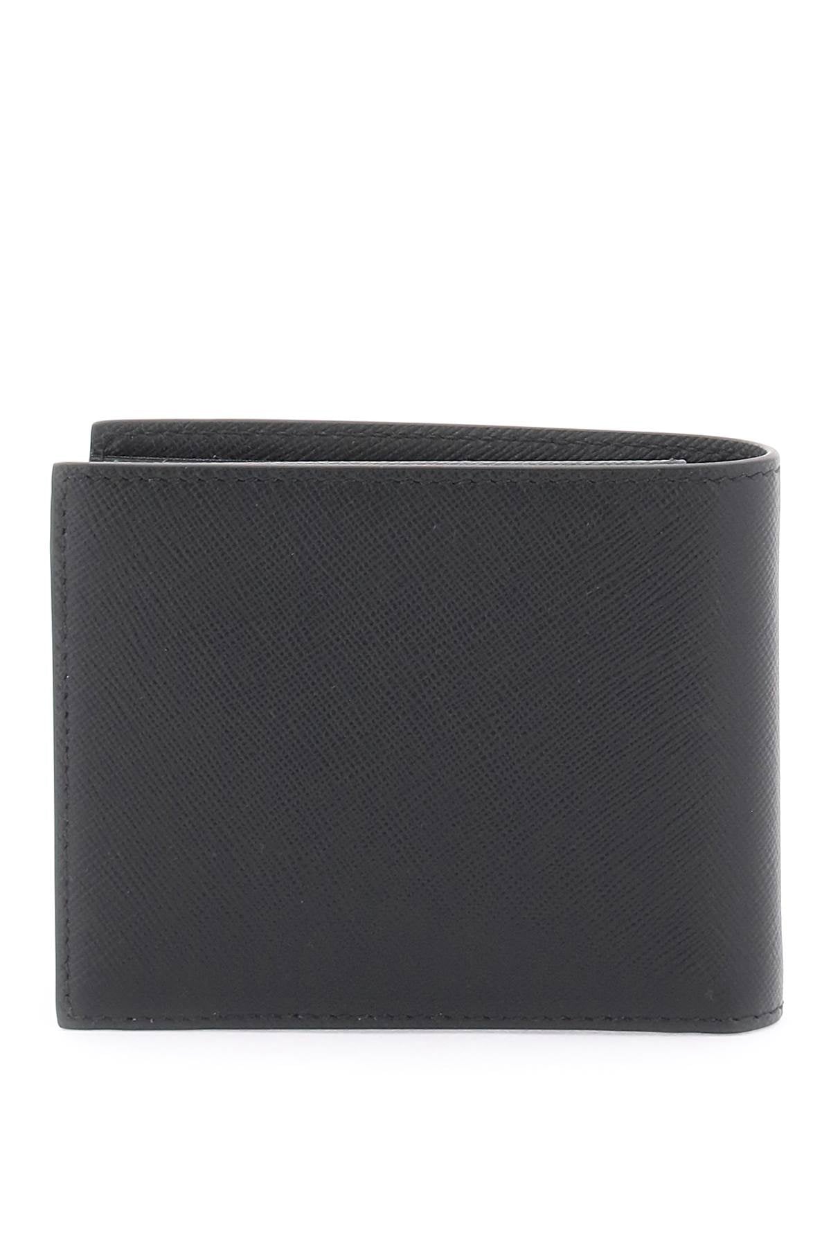 Jimmy choo leather bifold wallet