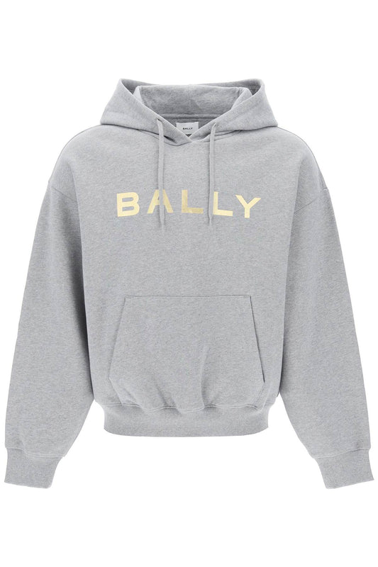 Bally metallic logo hoodie