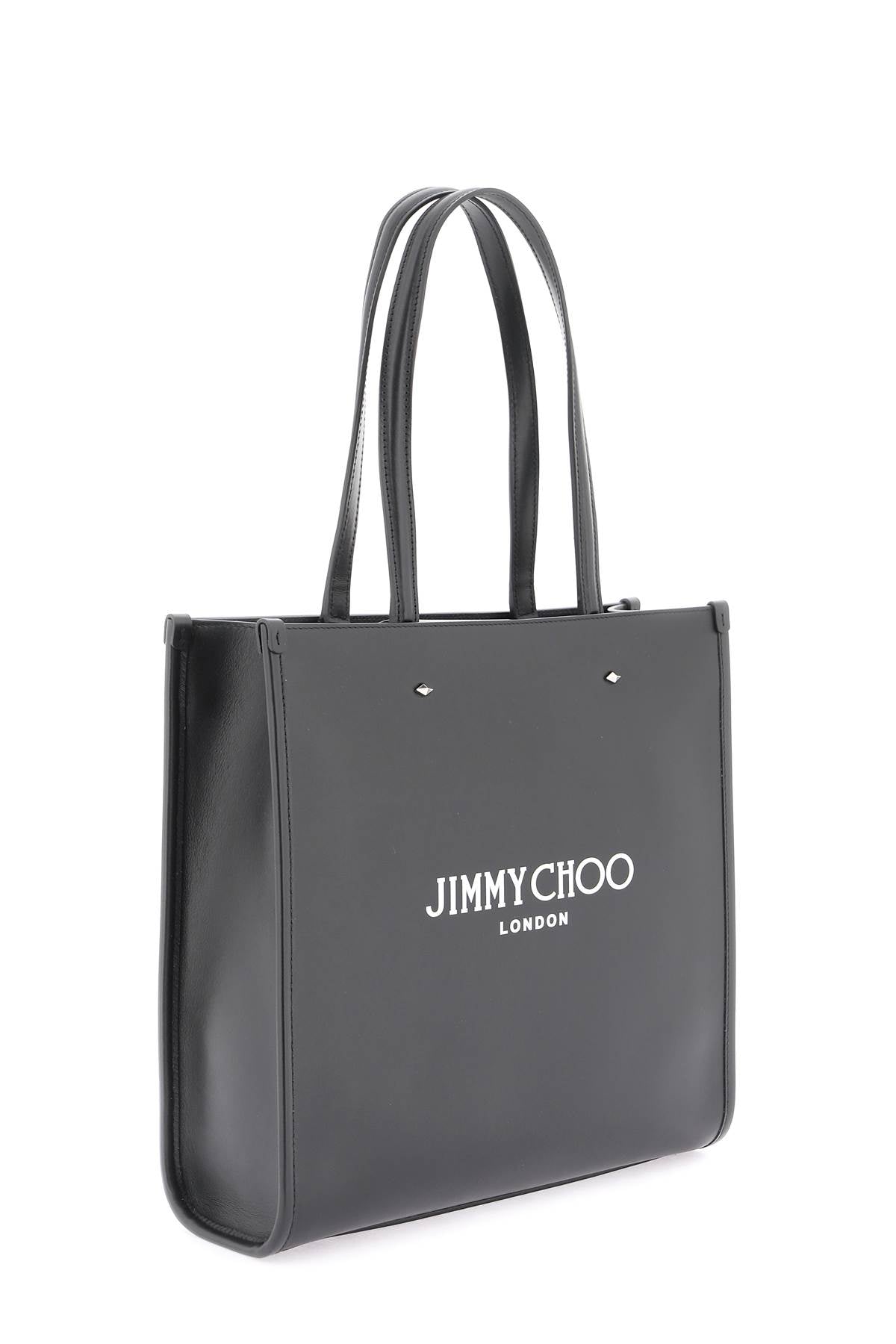 Jimmy choo leather tote bag