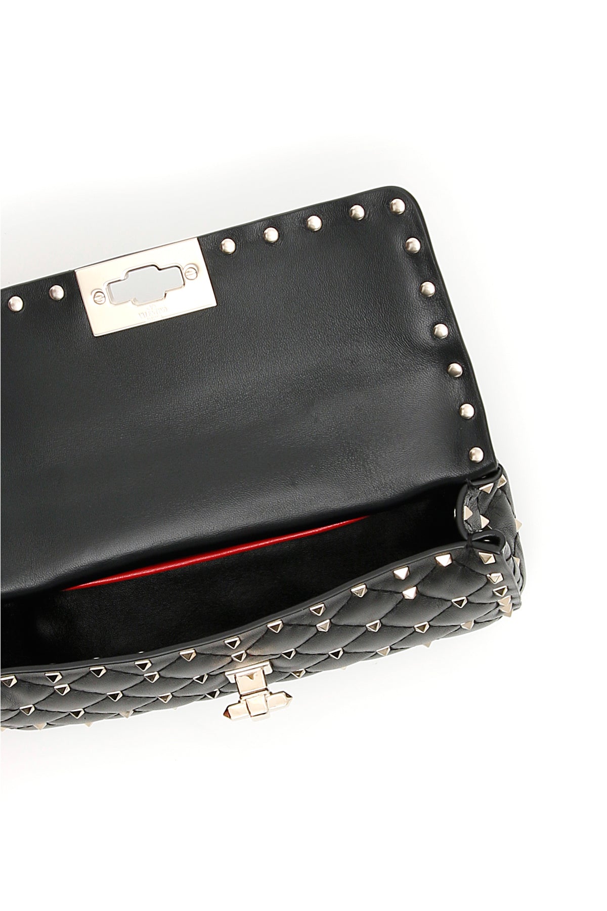 Valentino garavani small leather rockstud spike bag