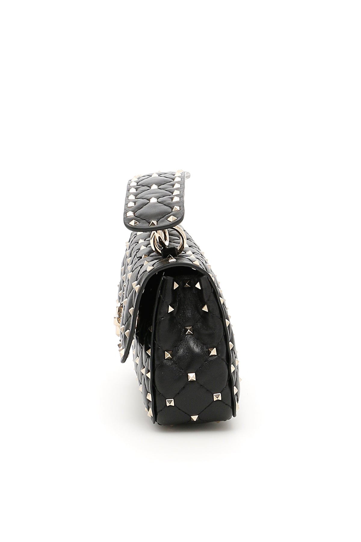 Valentino garavani small leather rockstud spike bag