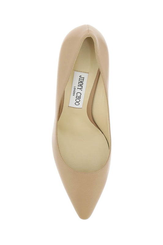 Jimmy choo romy 85 nappa leather pumps